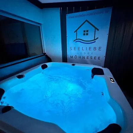 Wellness Lodge, Sauna, Whirlpool Nahe Dem *